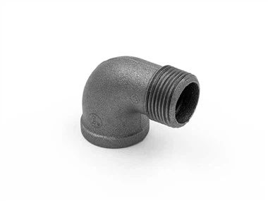 Black Iron Street Elbow